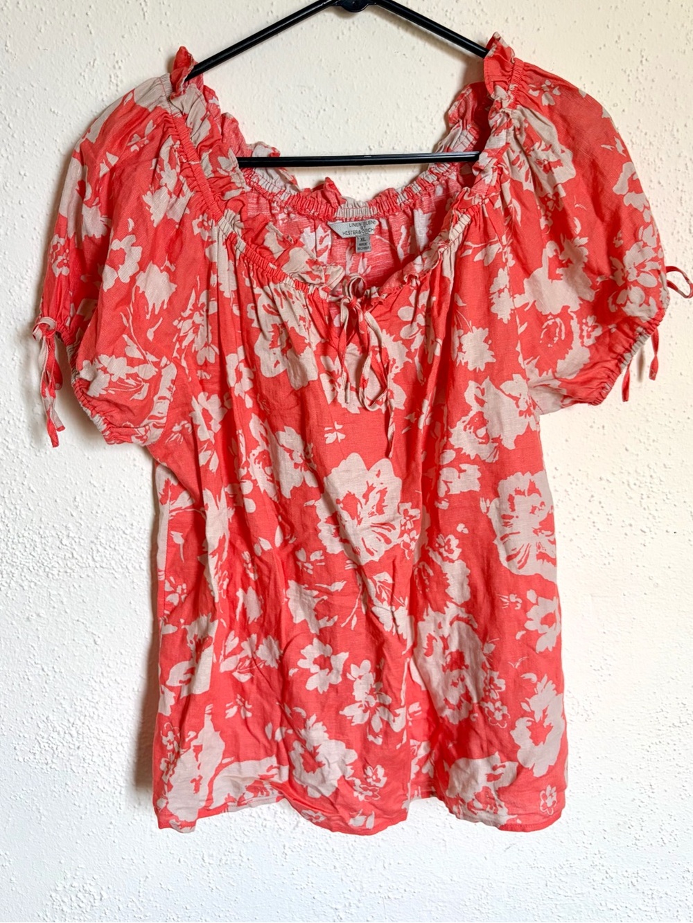 Hester & Orchard Linen/Cotton Blend Blouse